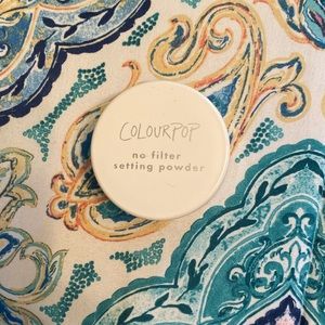 Colourpop No Filter Setting Powder